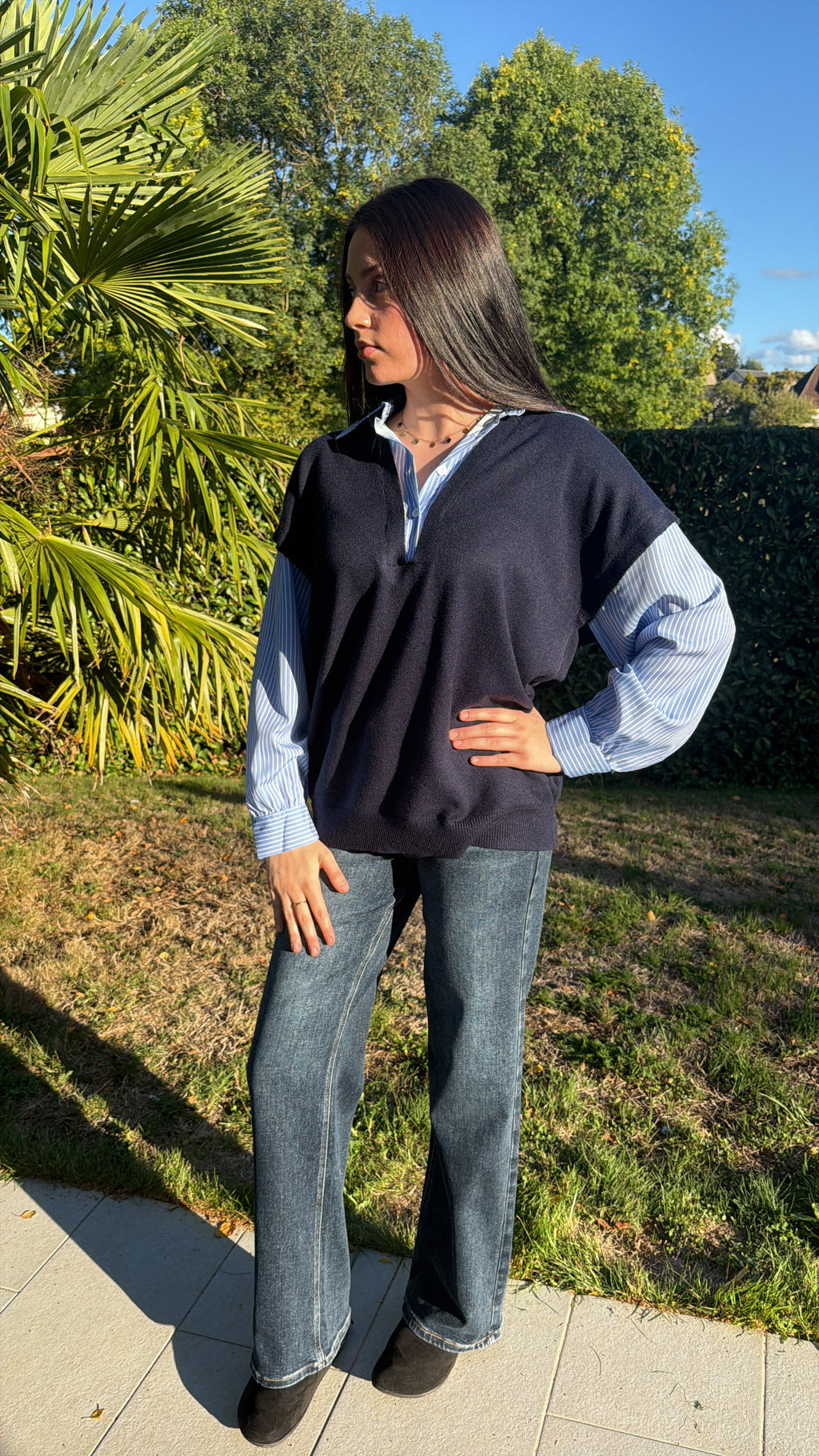 Pull chemise Nelly
